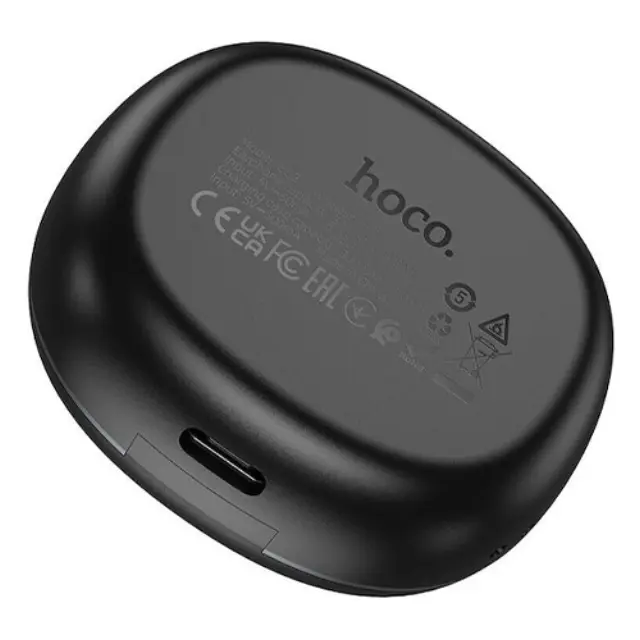 Hoco EQ3 In-ear Bluetooth Handsfree Ακουστικά με Θήκη Φόρτισης Μαύρα 2