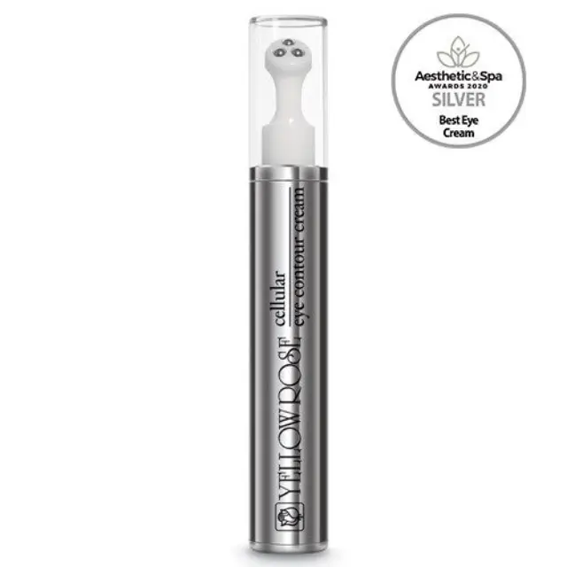 Yellow Rose Cellular Eye Contour Cream - Ενυδατική & Αντιγηραντική Κρέμα Ματιών κατά των Μαύρων Κύκλων με Υαλουρονικό Οξύ 15ml