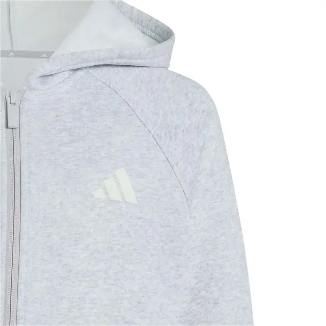 adidas Sportswear Kids Collegiate Full-Zip Hoodie Γκρι KS5139 (adidas Sportswear) 3