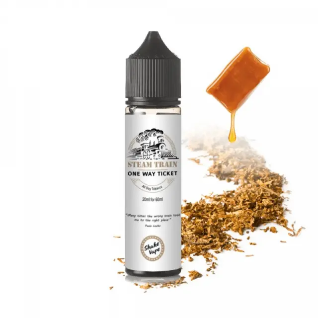 One Way Ticket 12ml (60ml) - Steam Train Flavorshots