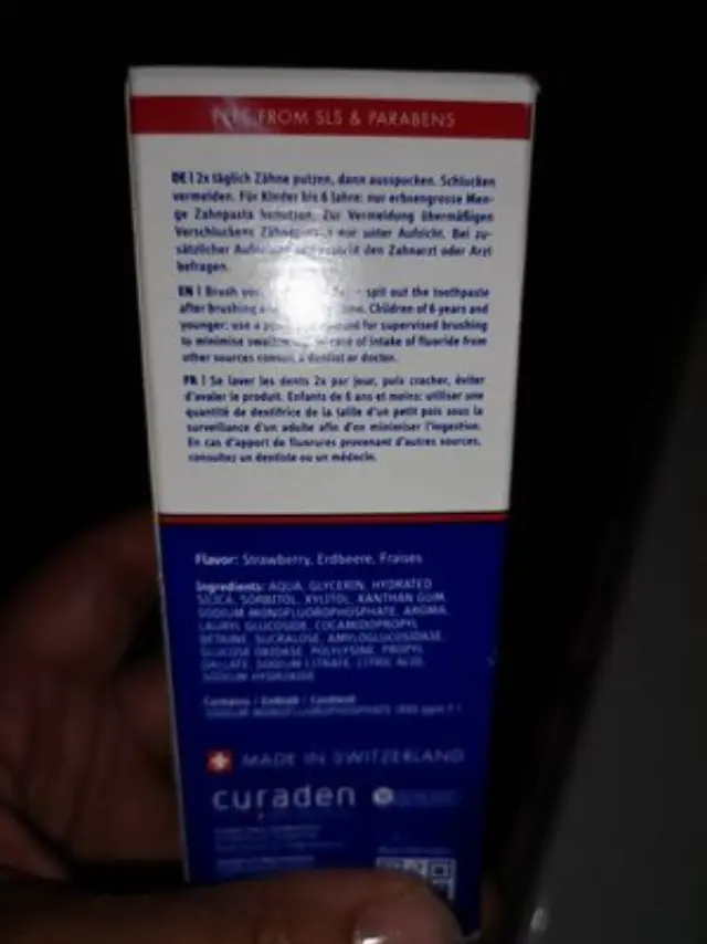 Curaprox | Toothpaste For Kids | Παιδική Οδοντόκρεμα από 2 Ετών και Άνω με Γεύση Φράουλας | με Φθόριο 950ppm | 60ml 2