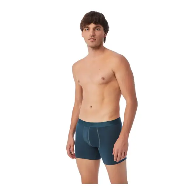 Minerva Ανδρικό Boxer Μακρύ Mengear Modal - Διπλό Πακέτο, Χρώμα Petrol Deep - M 3