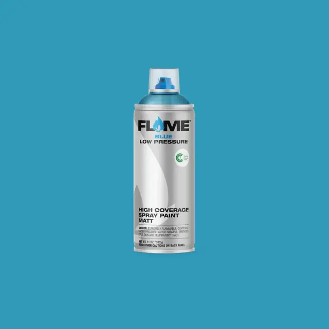 Flame Blue Spray Paint 400ml FB-616 Aqua Light