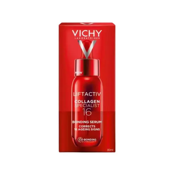 Vichy Liftactiv Collagen Specialist 16 Ενυδατικό & Αντιγηραντικό Serum Προσώπου με Νιασιναμίδη & Πεπτίδια για Λάμψη & Σύσφιξη 30ml