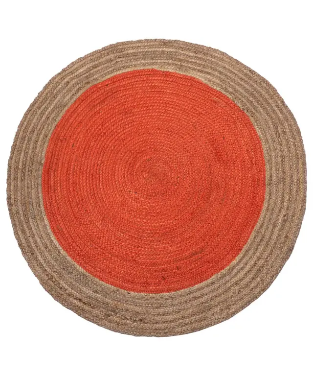 Χαλί γιούτα 1706 (150cm) teracotta - -