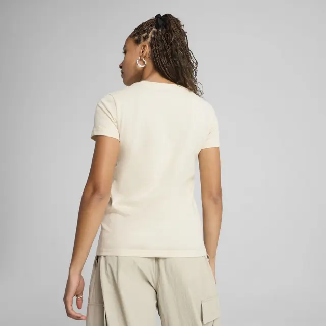 Puma Essentials Metallic T-Shirt (684995-87) - Μπέζ 2