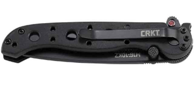 CRKT M16-10KZ TANTO BLACK W/TRIPLE POINT SERRATIONS 3