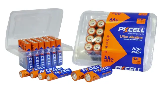 Pkcell Ultra Αλκαλική Μπαταρία AAA LR03 (24τμχ) Κλειστή 01.001.0157