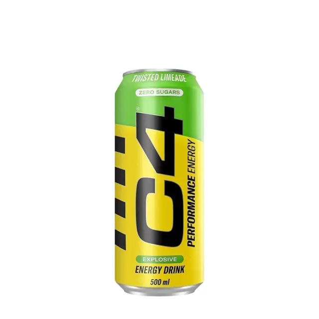 Cellucor C4 Explosive Energy Drink Twisted Limeade, 500 ml