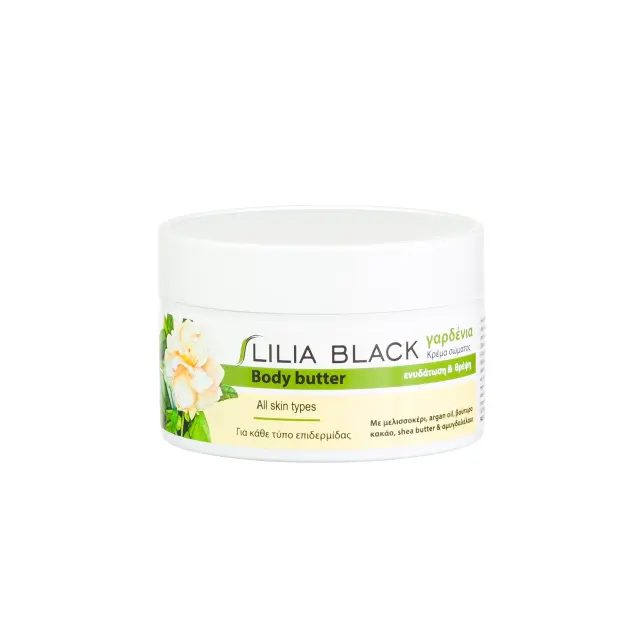 Lilia Black Body Butter Γαρδένια 250ml