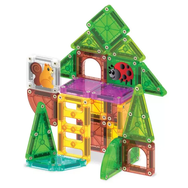 Magna-Tiles Μαγνητικά Πλακίδια MicroMAGS Treehouse Travel Set 24 Κομμάτια (3+ ετών) 264024TH 2