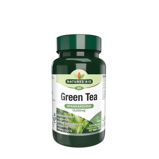 Natures Aid Green Tea 10,000mg