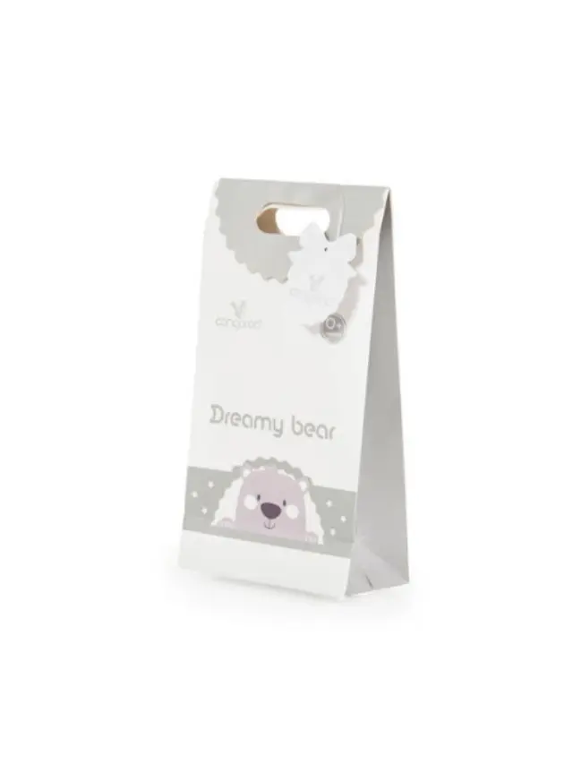 Cangaroo Βρεφική Κουβέρτα Αγκαλιάς 75*100cm Dreamy Bear Grey 3800146271039 2