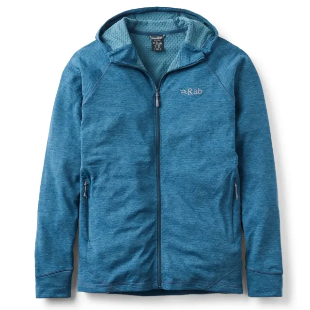 Rab Nexus Hoody Tempest Blue Ανδρική Fleece Ζακέτα - Large