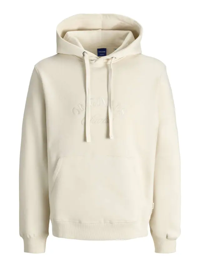 JORBLEECKER BRANDING SWEAT HOOD BF Antique White
