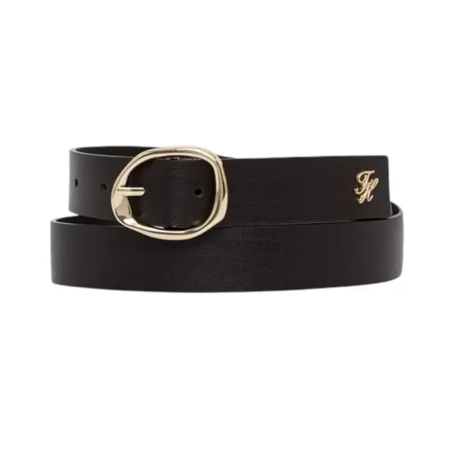 Γυναικεία Δερμάτινη Ζώνη Tommy Hilfiger AW0AW18697-GUG Καφέ Σκούρο Καφέ - 85