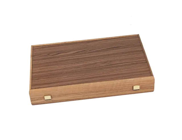 Σετ Χειροποίητο Τάβλι Premium Walnut with Blue Oak Manopoulos από Ξύλο με διαστάσεις 48x30cmBKO1 2