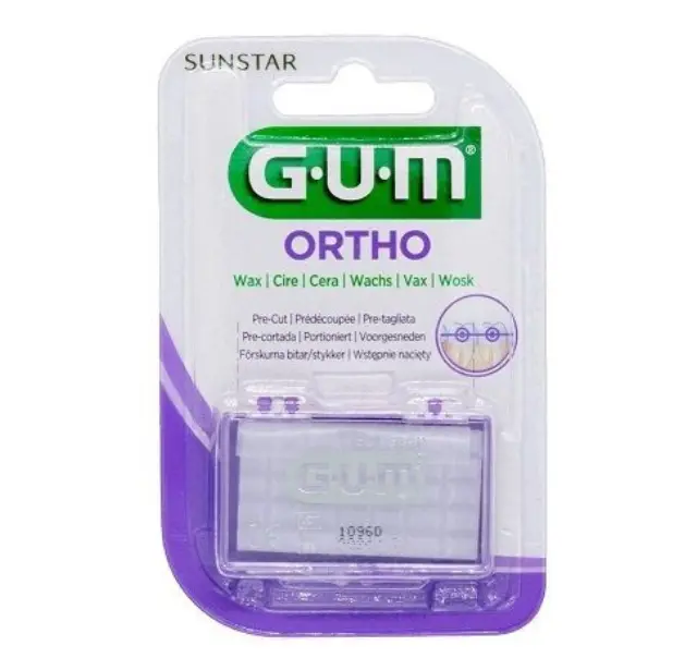 Gum Orthodontic Wax Unflavored (723) Ορθοδοντικό Κερί Χωρίς Γεύση, 1τεμ.