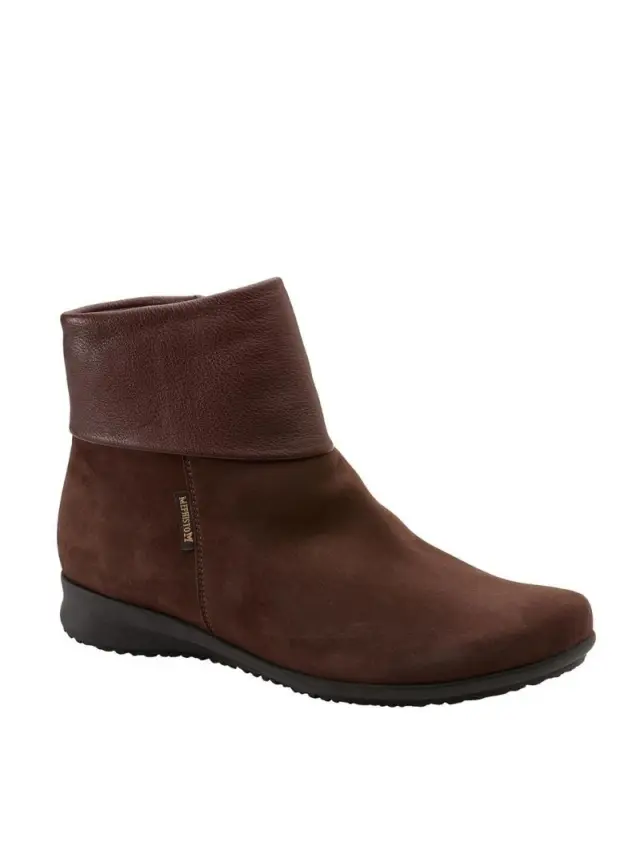 Mephisto Μποτάκια Γυναικείο δέρμα/δέρμα Nubuck Καφέ MEP/FIDUSIA CHESTNUT - 40,5 2