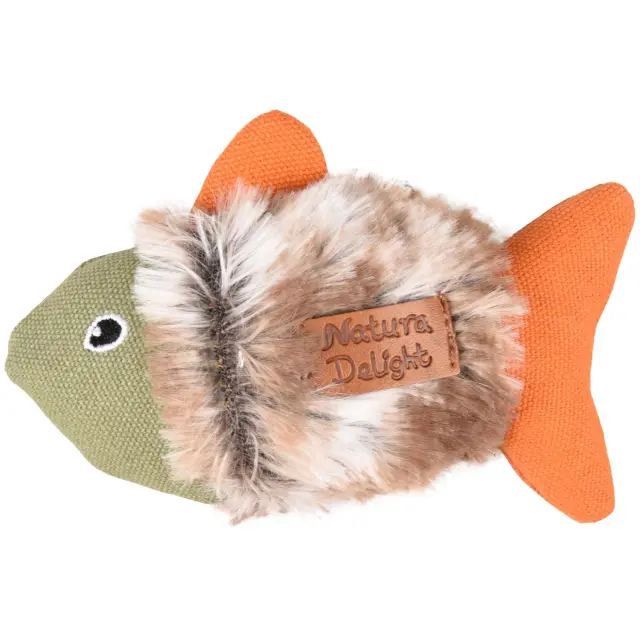 Flamingo Παιχνίδι Γάτας Ψάρι με Matatabi 13cm
