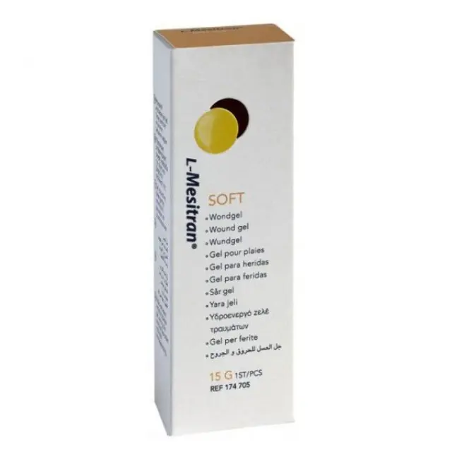 L-Mesitran Soft Wound Gel Υδροενεργό Ζελέ Τραυμάτων 15gr