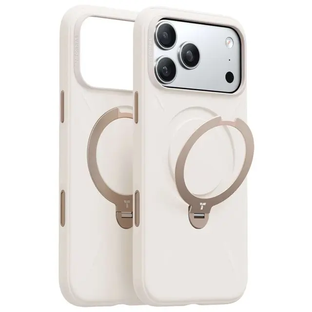 Torras OStand Q3 Silicone, white - iPhone 18 Pro