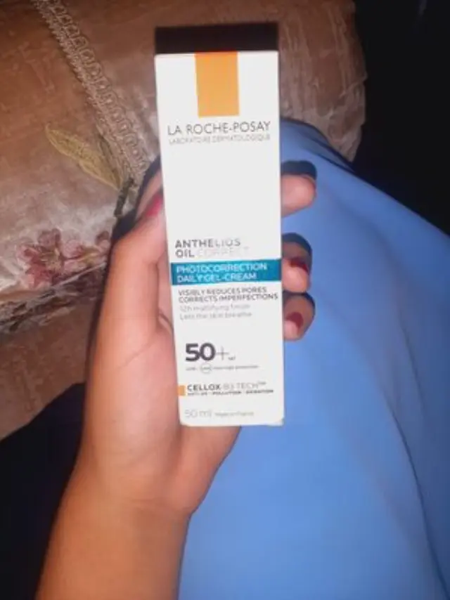 La Roche Posay Anthelios Oil Correct Photocorrection Daily Gel-Cream SPF50+ Αντιηλιακό για Λιπαρό Δέρμα & Ατέλειες, 50ml