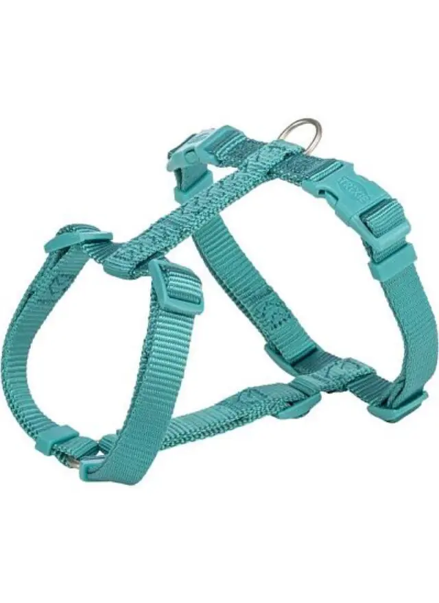 Trixie Σαμαράκι H Harness Premium Aqua Θαλασσί - M- L