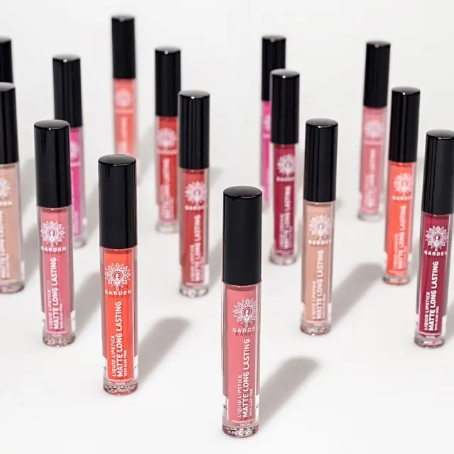 Garden Liquid Lipstick Matte Long Lasting with Aloe Vera 4ml - Dark Cherry 06 2