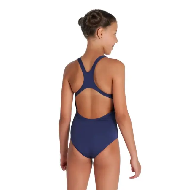 Arena Girl's Team Pro Solid Swimsuit Μπλε Σκούρο 004762-750 (Arena) 2