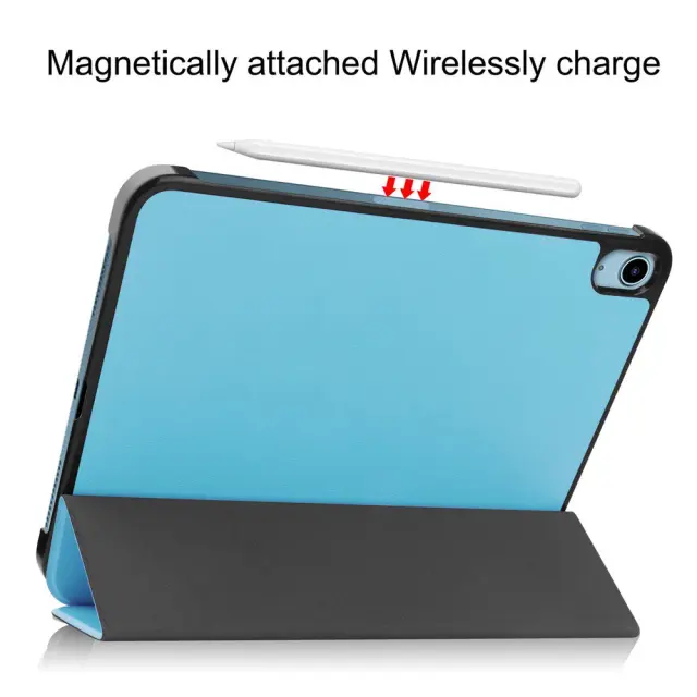 Flip Cover Θήκη για iPad 10.9"/ iPad 11 2025-Sky Blue OEM 3