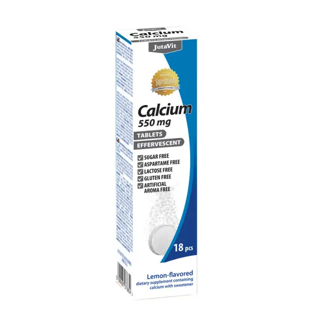 JutaVit Calcium 550 mg effervescent tablet