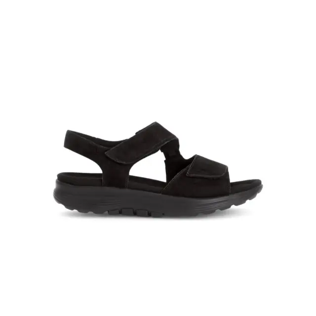 Gabor Πέδιλα Γυναικείο δέρμα Nubuck Μαύρο GAB/66815 47-SCHWARZ - 38