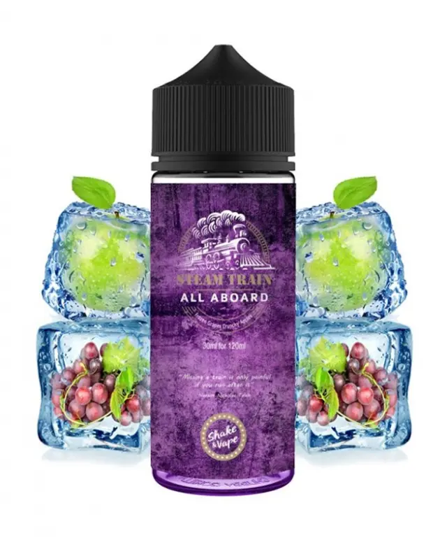 All Aboard 24ml (120ml) - Steam Train Flavorshots