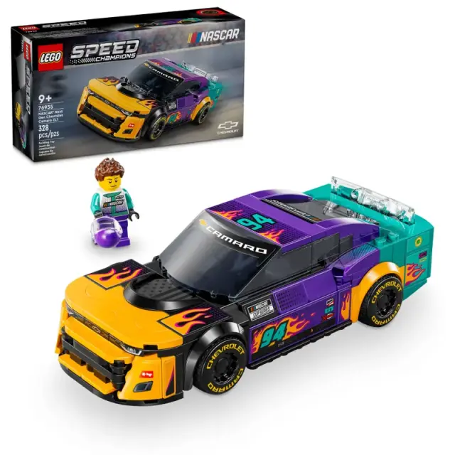 Lego Speed Champions NASCAR Next Gen Chevrolet Camaro ZL1 για 9+ Ετών 328τμχ (76935) (LGO76935) 2
