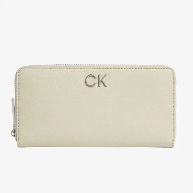 Μεγάλο Πορτοφόλι Calvin Klein K60K610967-PEA Μπεζ - Single Size