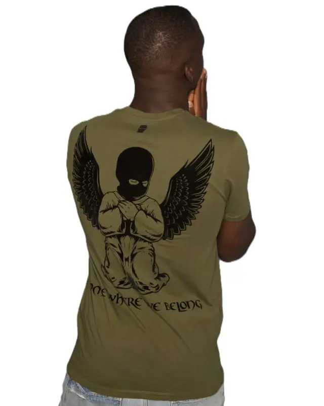 Ghetto T-Shirt Limited Edition | “GHETTO ANGEL” for Men 2