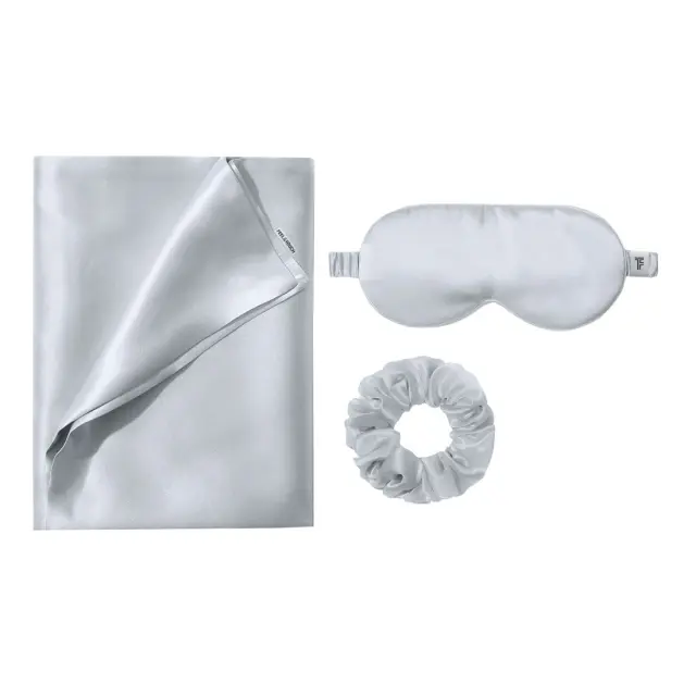 BEAUTY SLEEP SET (Μαξ/θήκη-Μάσκα Ύπνου-Scrunchies) SILVER GUY LAROCHE 2