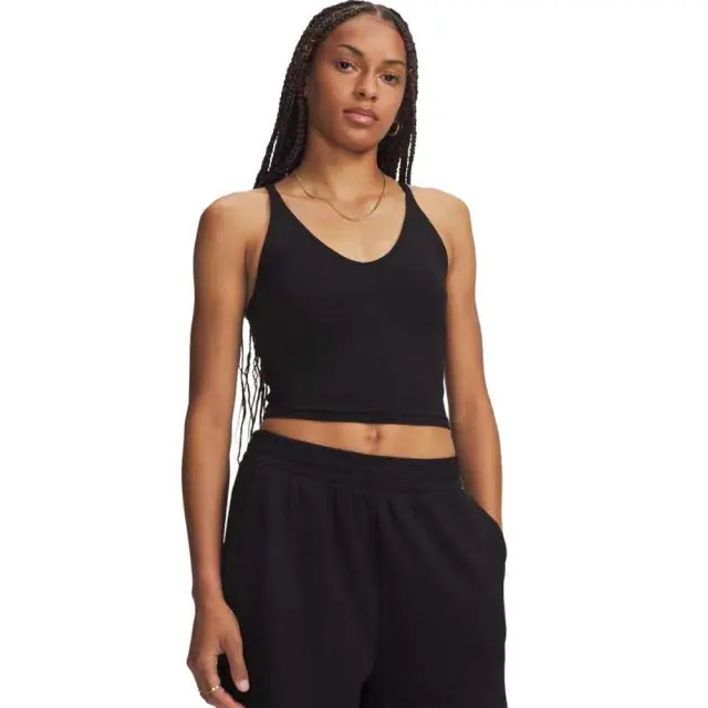 Under Armour Women's Meridian Support Tank Μαύρο 6013766-008 (Under Armour)