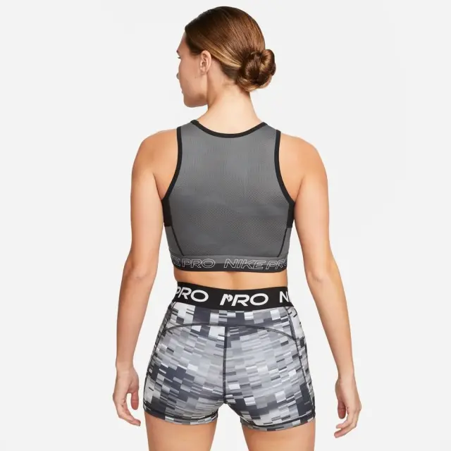 Nike Pro Dri-FIT Crop Tank (DX0061-010) - Μαύρο 2