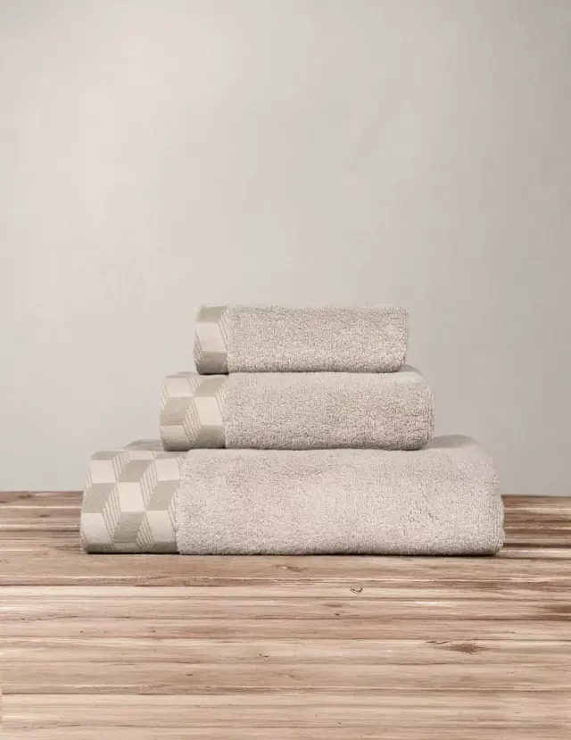 Πετσέτα Λουτρού 90Χ145 600gsm Nima Luxe 100% βαμβακερό- Light Taupe