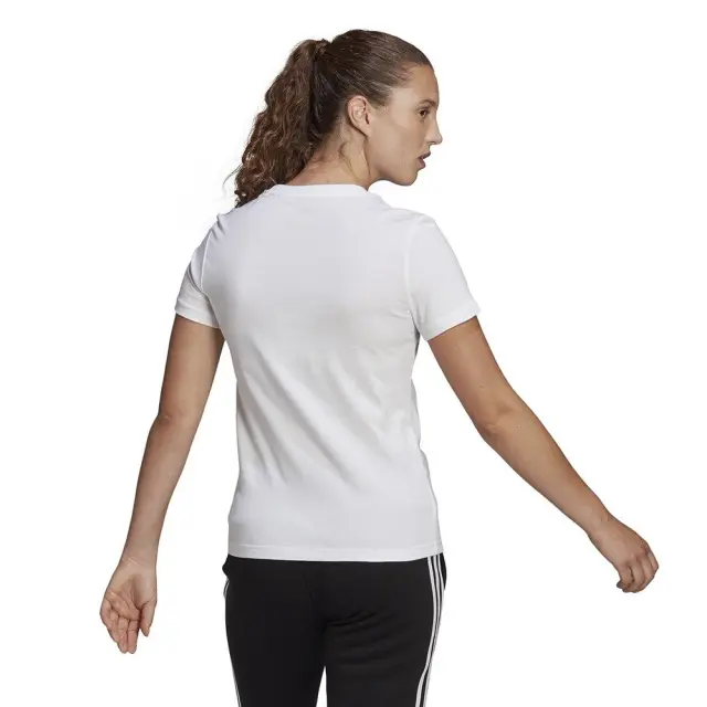 adidas Essentials Slim Logo T-shirt (GL0768-White) - Λευκό - XS 2