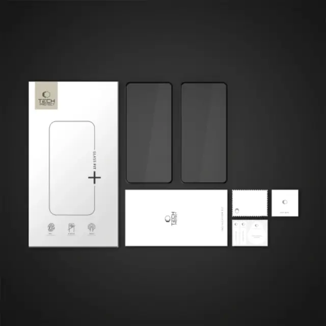 Tech-protect Glass Fit+ 2-pack Xiaomi Poco F7 5g Black 2