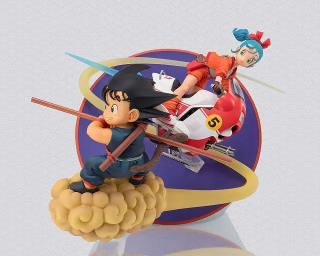 Dragon Ball Figuarts ZERO PVC Statue Son Goku + Bulma 18 cm 3