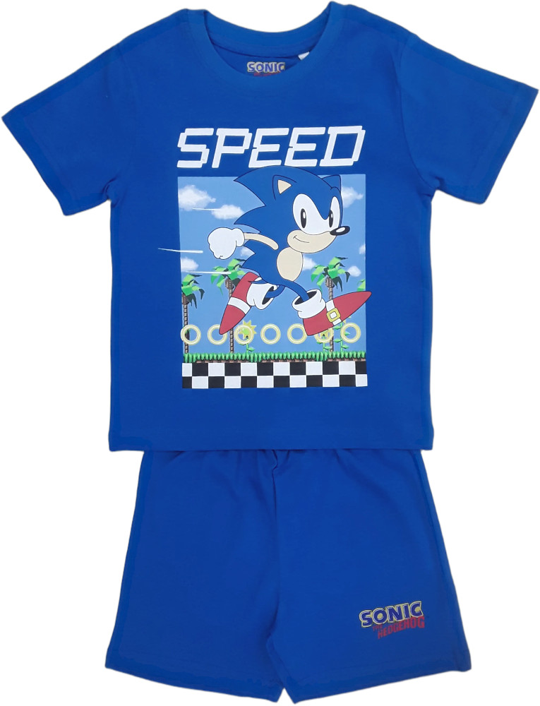Πιτζάμα Καλοκαιρινή Sonic Speed Blue 8010318 - 6-7 Y (122cm)