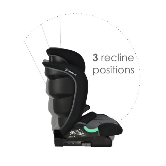 Κάθισμα Αυτοκινήτου Bebe Stars Max Isofix i-Size Grey 936-186 3