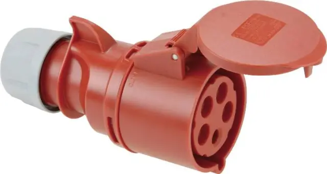 CEE-connector 32A 5p 6h IP44 SHARK
