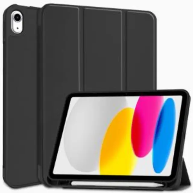 Θήκη Flip Smart inos Apple iPad 10.9" (2022) με TPU & SC Pen Μαύρο N60836 2