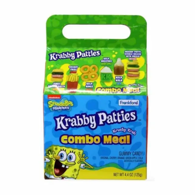 Frankford Krabby Paties The Krusty Krab Kiddie Meal 125gr