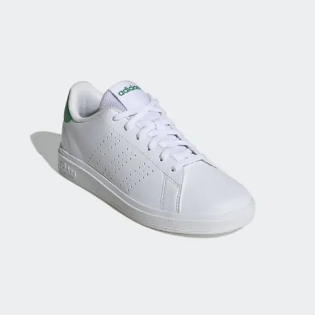 adidas Sportswear Kids Advantage Base 2.0 J Άσπρο - Πράσινο ID3889 (adidas Sportswear) - 38 ⅔ 3